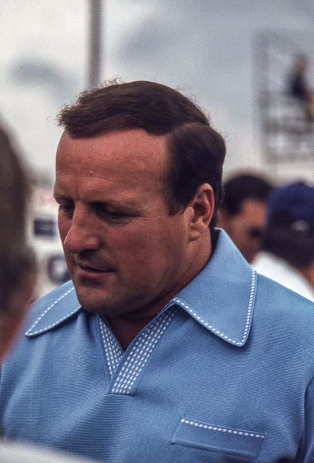 A. J. Foyt on race day