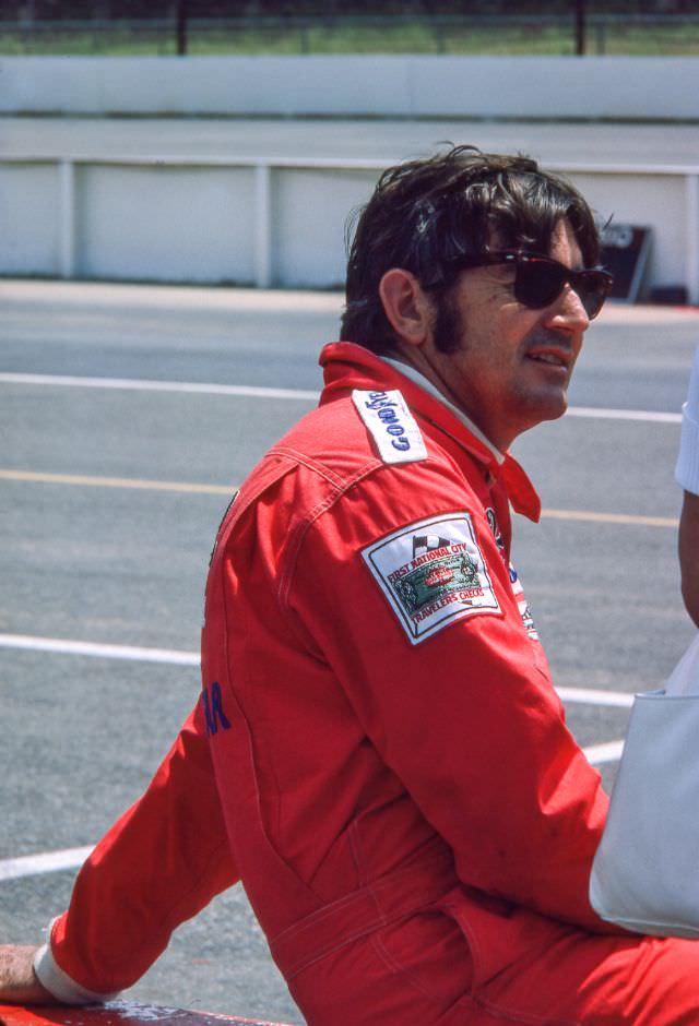 Bobby Allison drove for Penske in the Schaefer 500