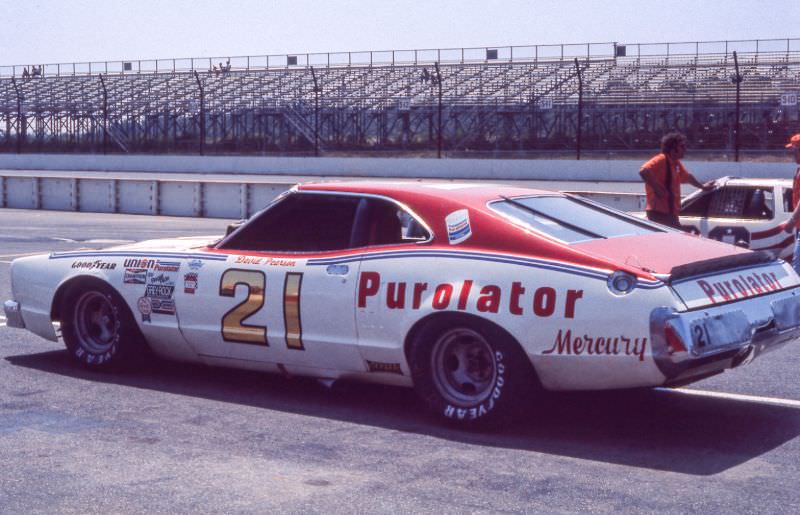 David Pearson won the race in this Woods Brothers 1973 Mercury