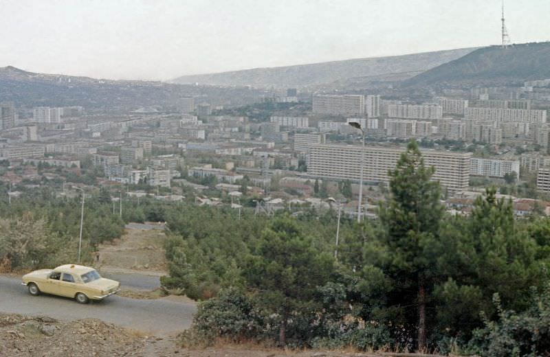 Tbilisi overview, 1970s