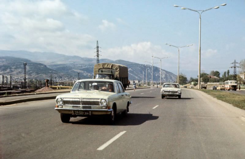 Tbilisi street scenes, 1970s