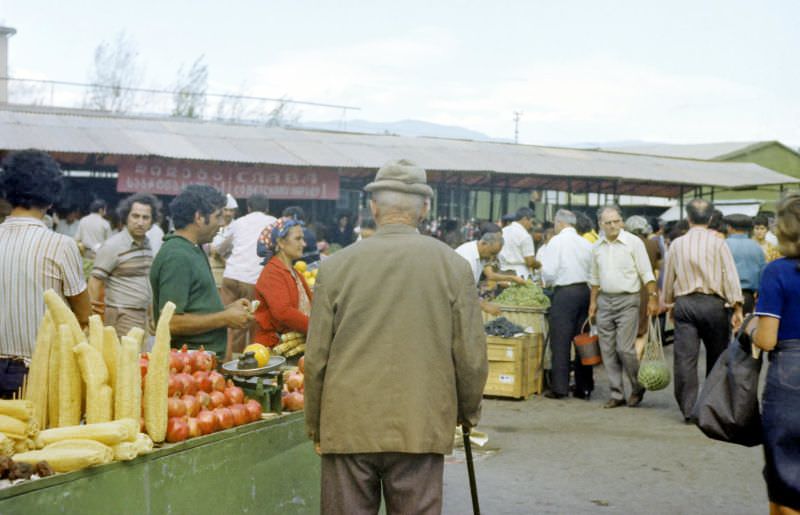 Market, Tbilisi, 1970s