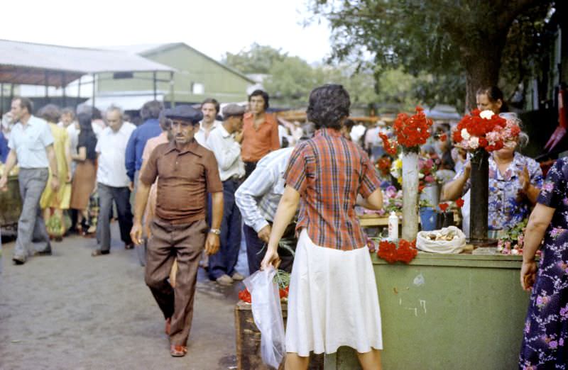 Market, Tbilisi, 1970s