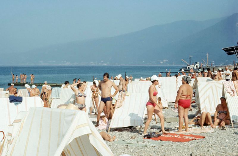 Pitzunda at Gagra's, Abkhazia, 1970s