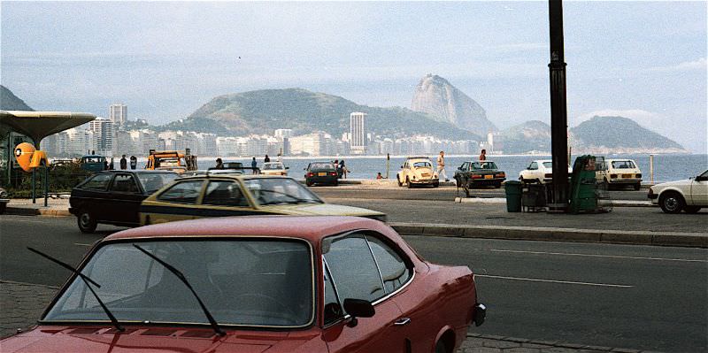 Av. Atlântica, Copacabana, Rio de Janeiro, 1984