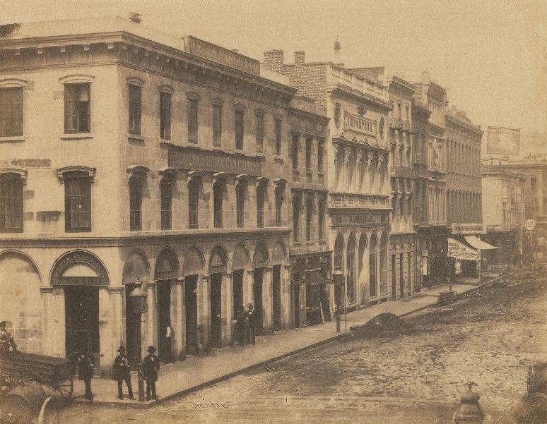 North side of Montgomery Street, from California to Sacramento
