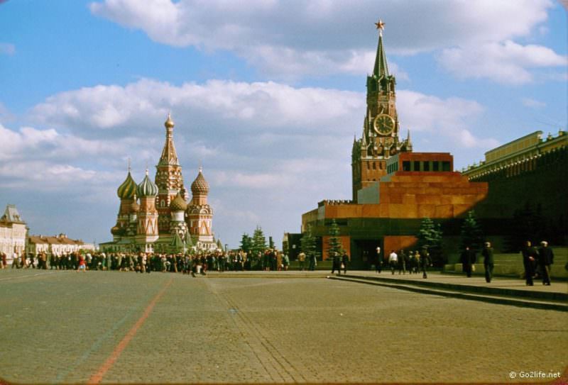 The Red Square, Moscow, 1950s