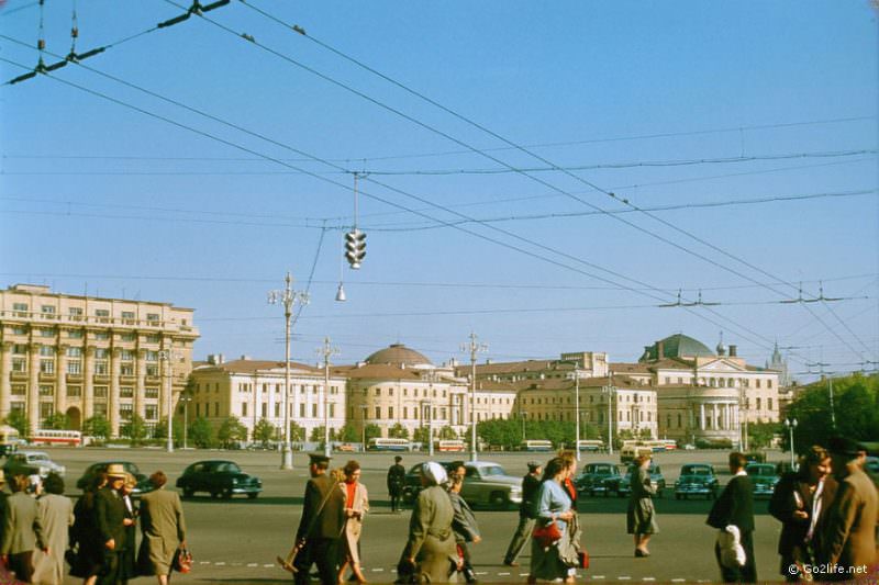 Moscow, 1950s.