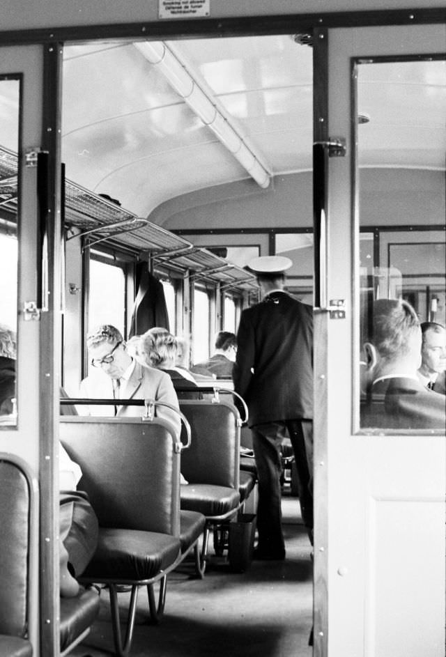 Train Märsta, Stockholm, 1966