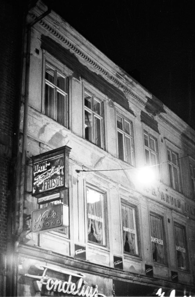 Near Biblioteksgatan, Stockholm, 1967