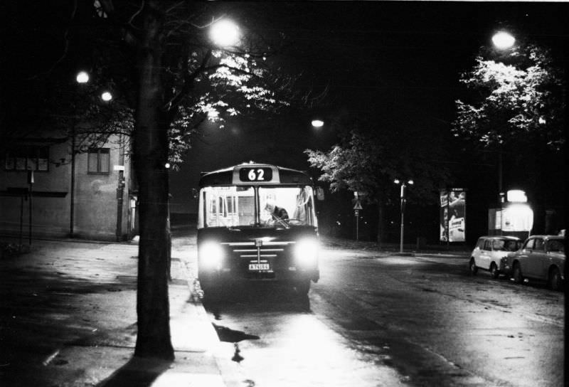 Probably at Kungsholmen near Fridhemsplan, Stockholm, 1967