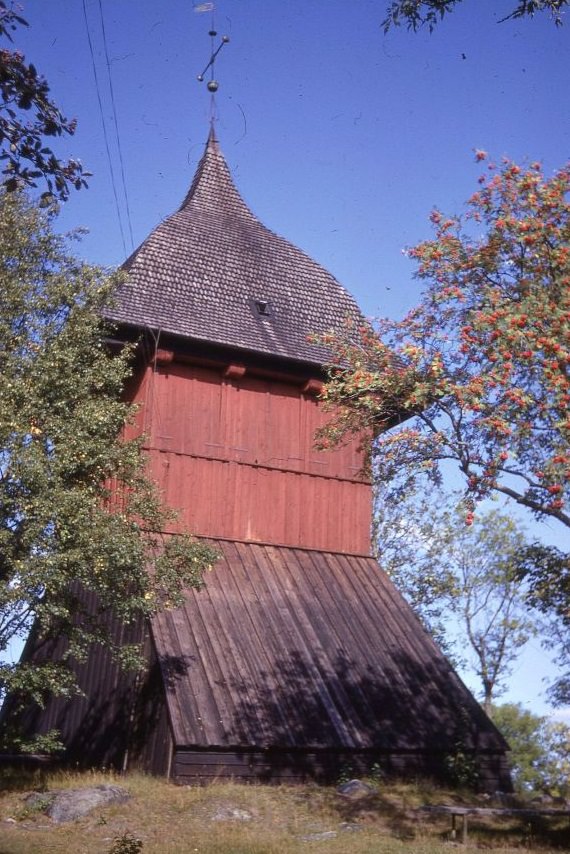 Bell Tower of Mariakyrka, Sigtuna, Stockholm, 1960s