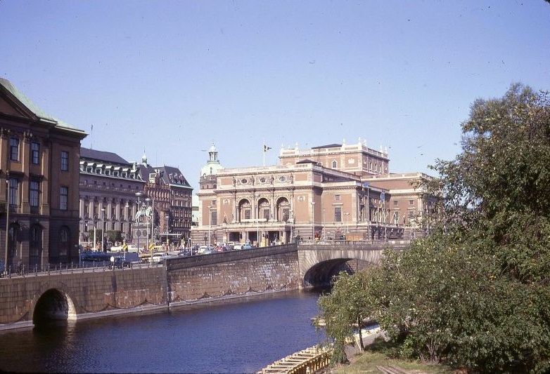 Gustav Adolfs Square, Stockholm, 1960s