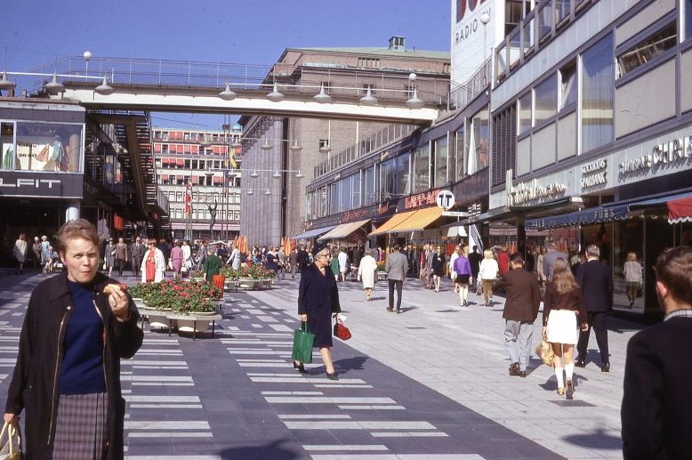 Sergelgatan, Stockholm, 1960s