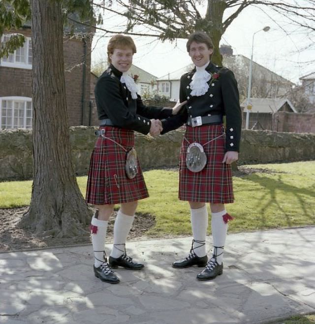 Groom and best man