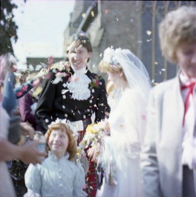 Groom and bride