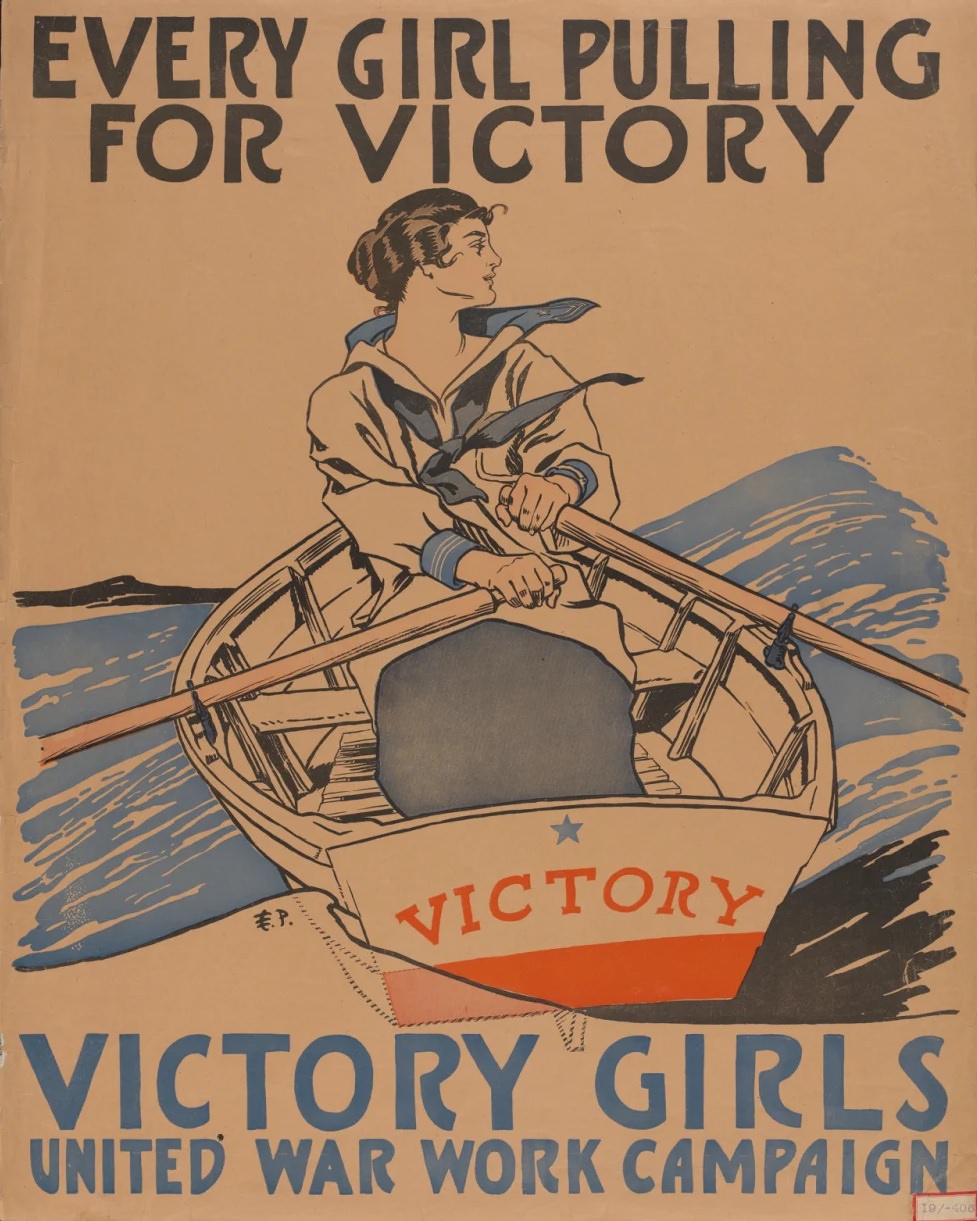 Every Girl pulling for victory