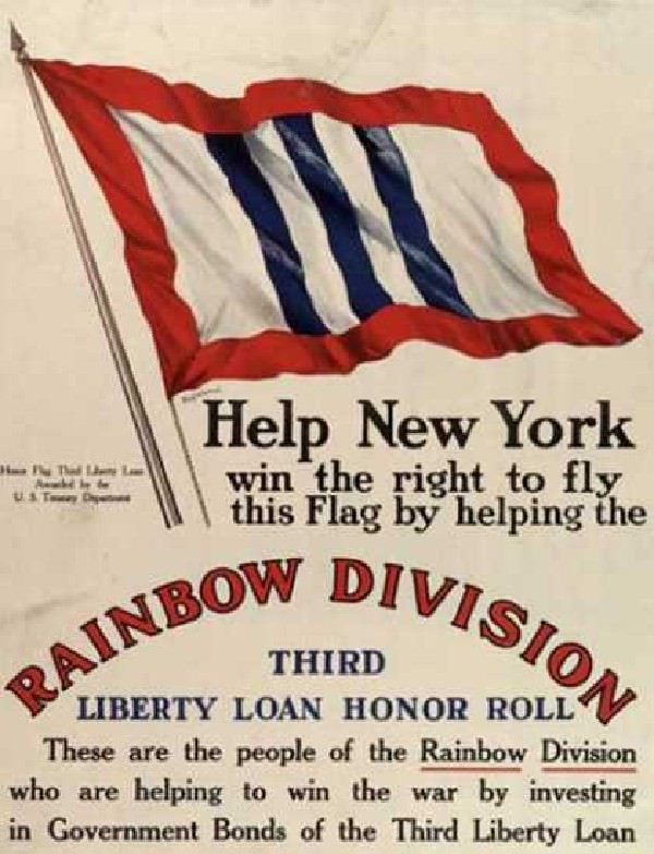 The people of the Rainbow Division helping to win the war by investing into loans