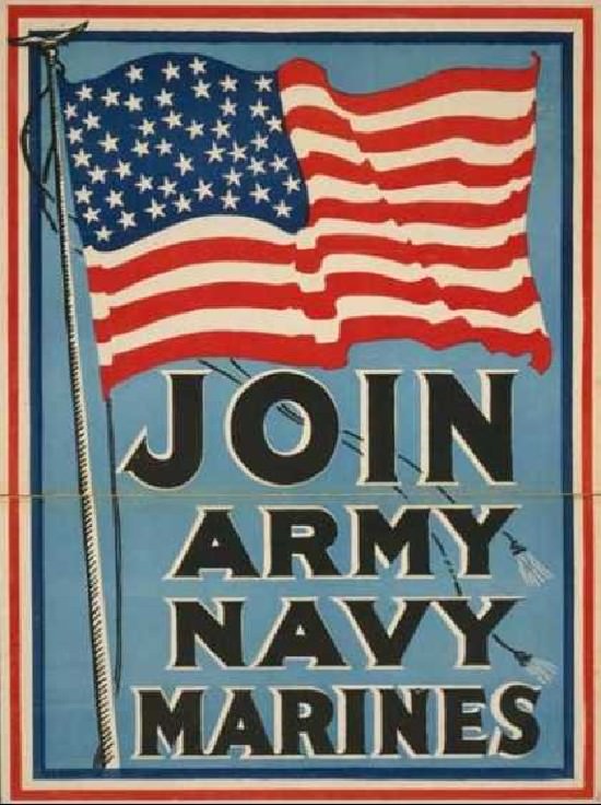 Another simple and effective US nave poster