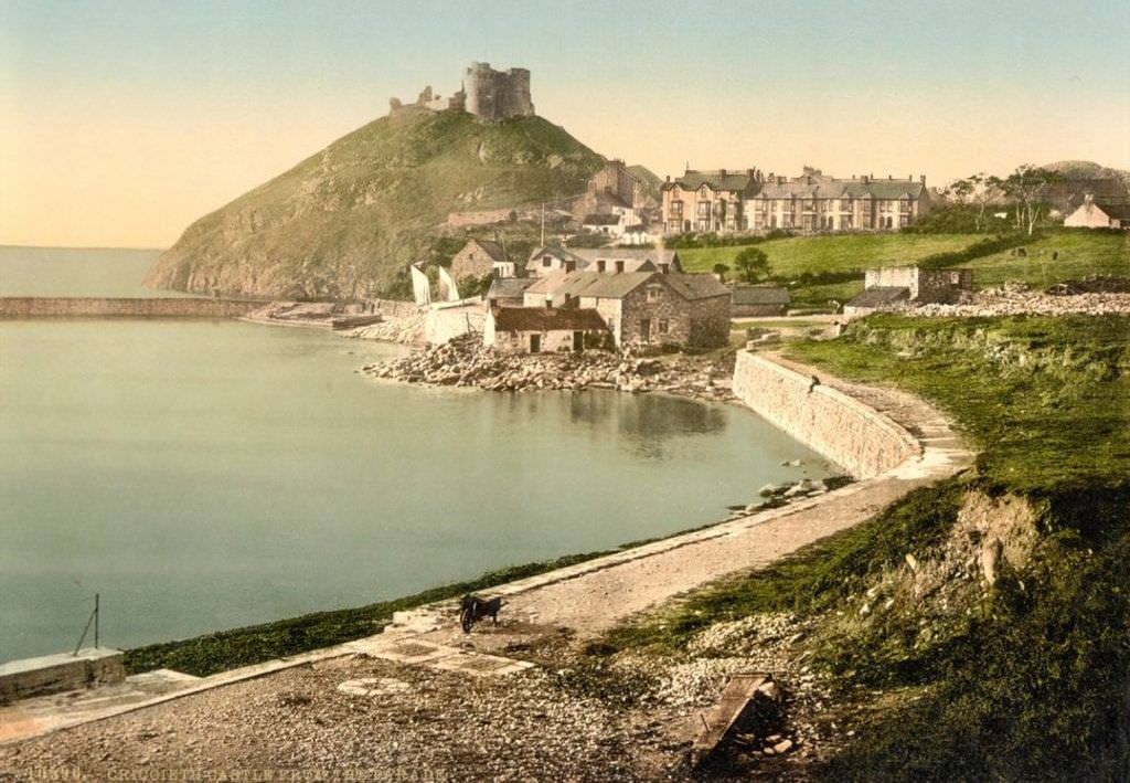 Cricieth Castle from The Parade