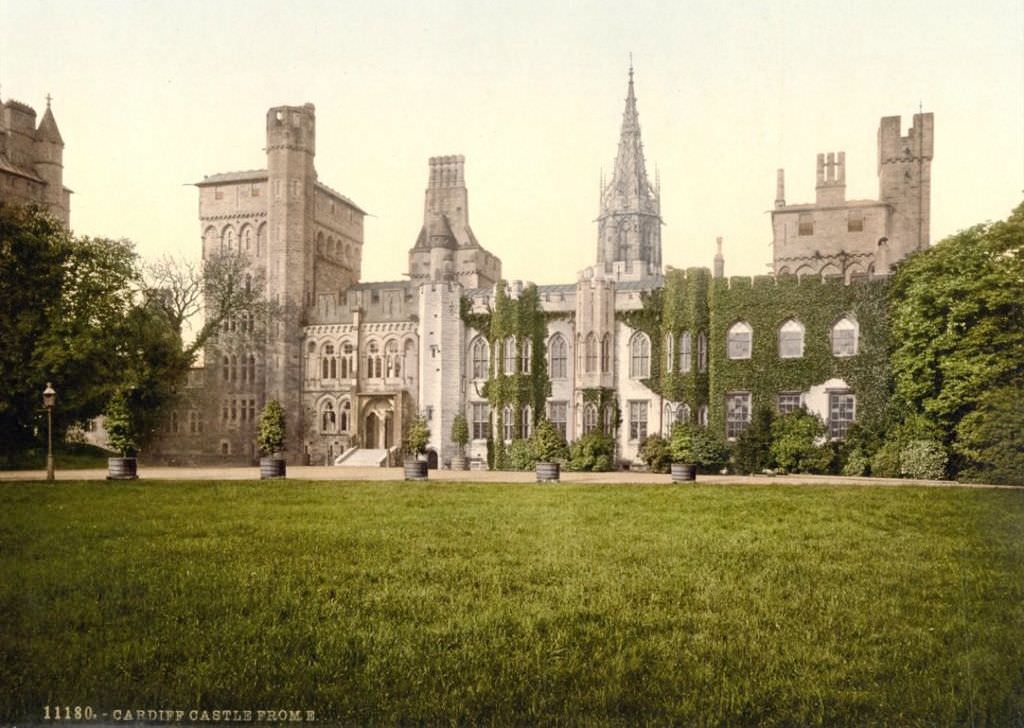 Cardiff Castle from the East