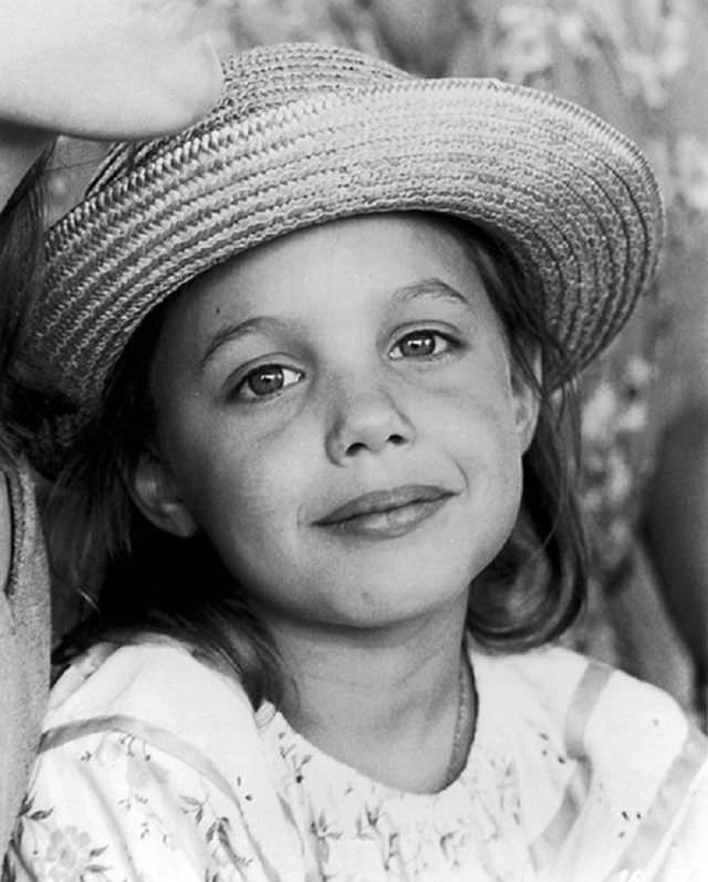 Angelina Jolie, when she was 5.