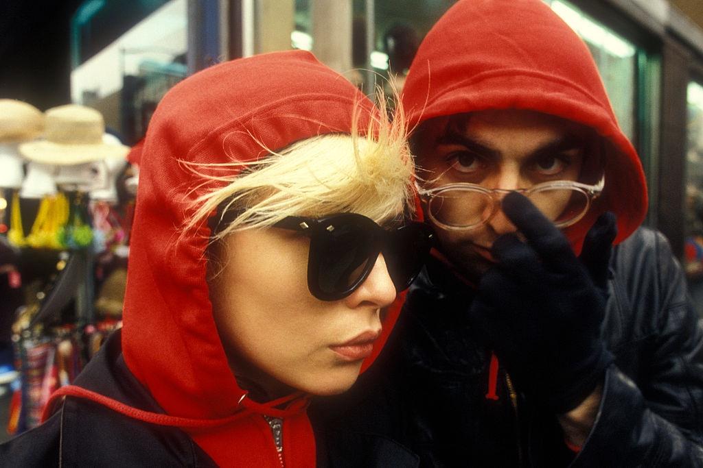Debbie Harry with Chris Stein, 1979.