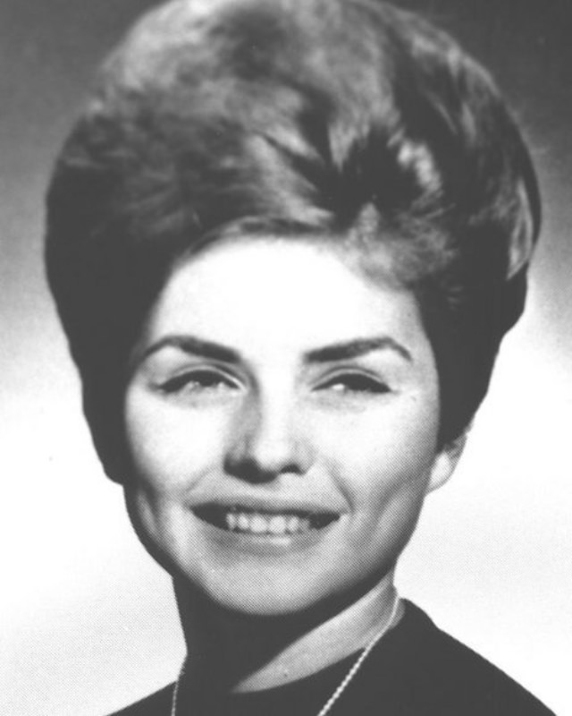 Debbie Harry’s senior photo from the Hawthorne High School yearbook, 1963