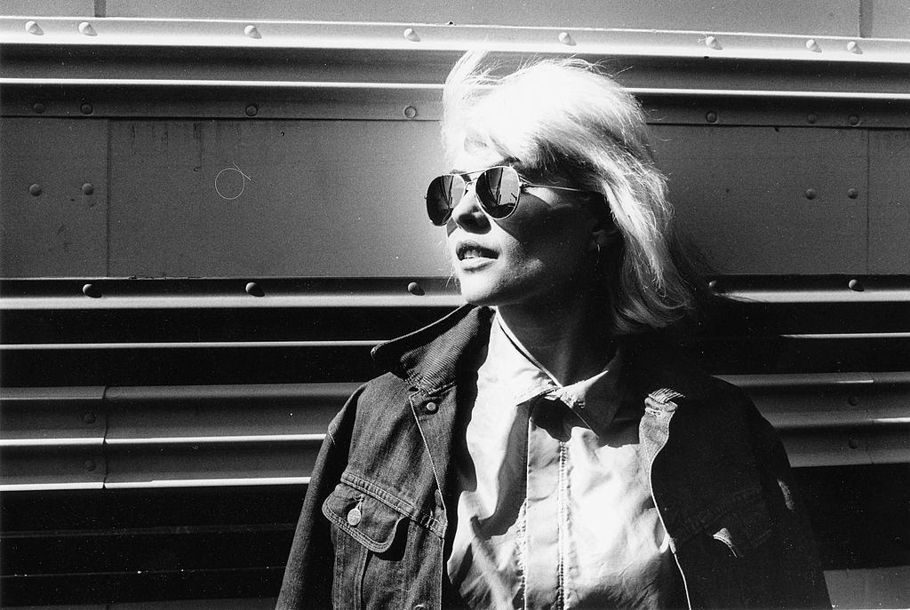 Debbie Harry in the subway station, 1978.