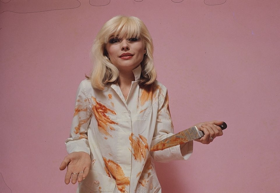Debbie Harry with a Knife, 1979.