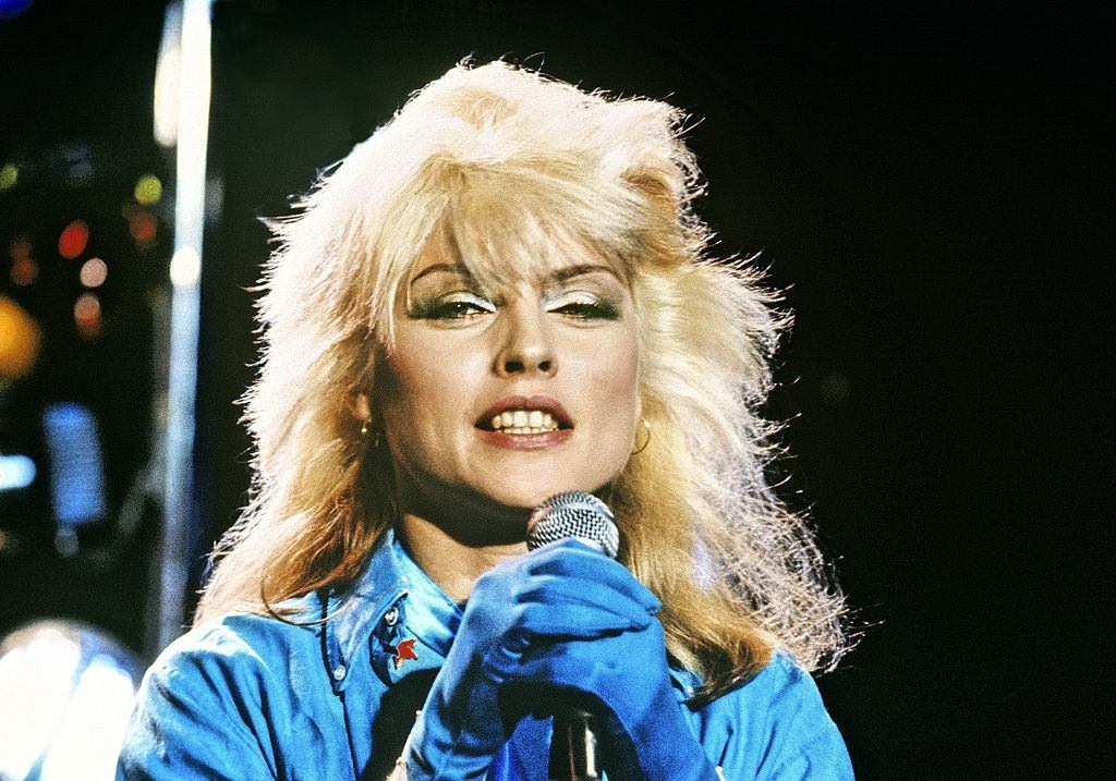 Debbie Harry at Blanford Studios in Marylebone, London, 1978.