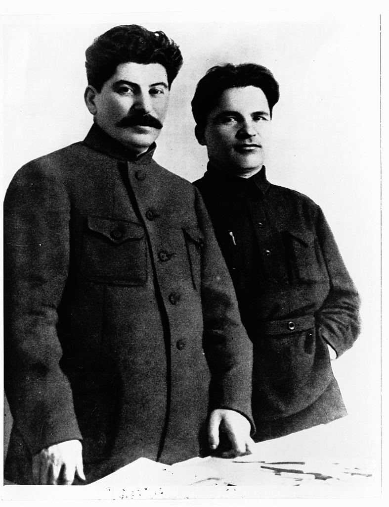 Joseph Stalin with Sergey Kirov