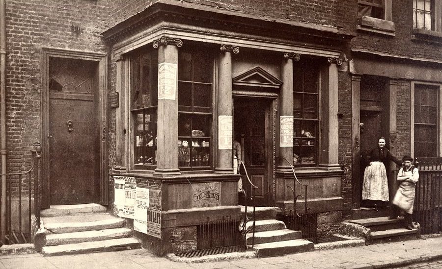 Desolate London late 19th century