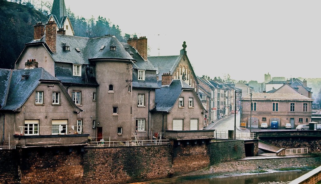 Wonderful Photos of Luxembourg City in the Winter of 1972