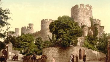 Wales castles late-19th Centruy