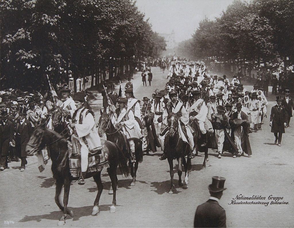 Kaiser Jubilee Pageant 1908 in Vienna.