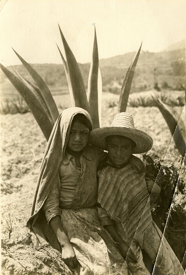 Indigenous children, Mexico, 1907
