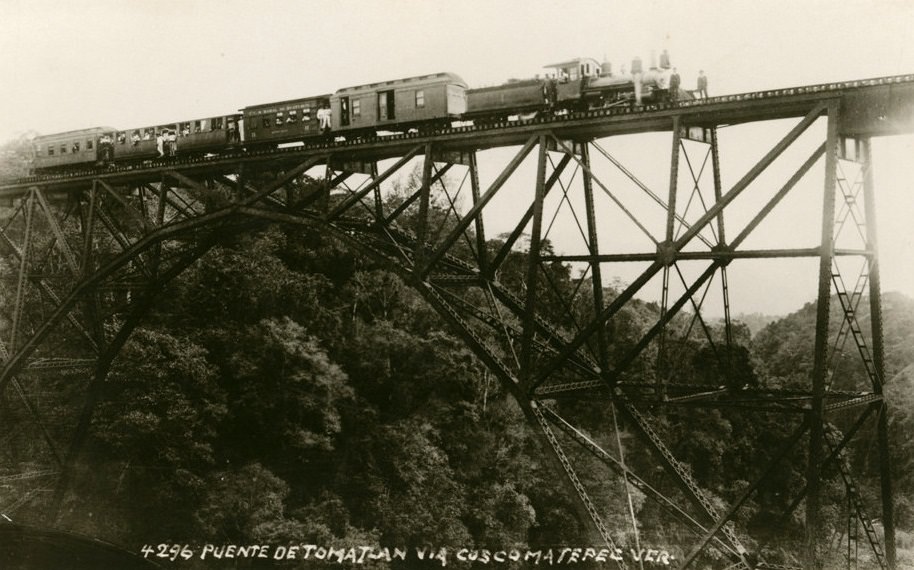 Puente de Tomatlan via Coscomatepec. Veracruz-Llave, 1907
