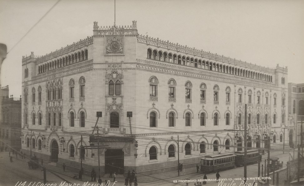El Correo Mayor, City of Mexico, 1908