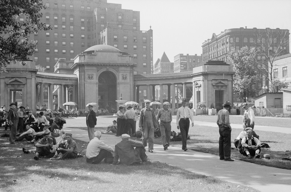 Gateway District, Minneapolis, 1930.