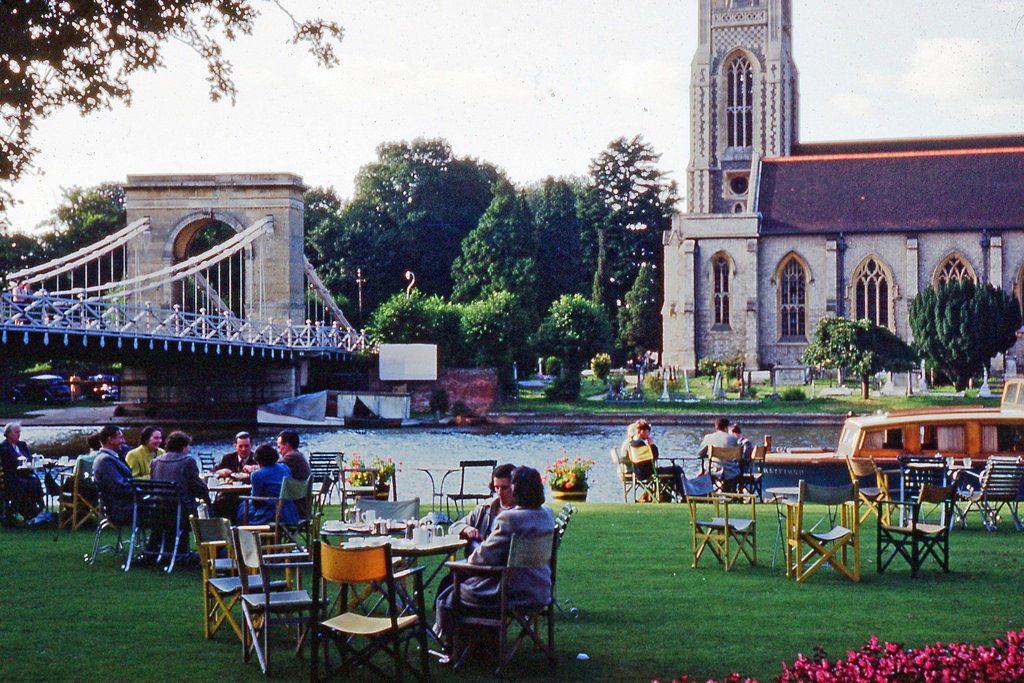 River Front, Cambridge, 1952