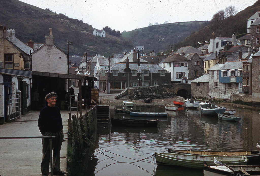 Mevagissey Cornwall, 1953