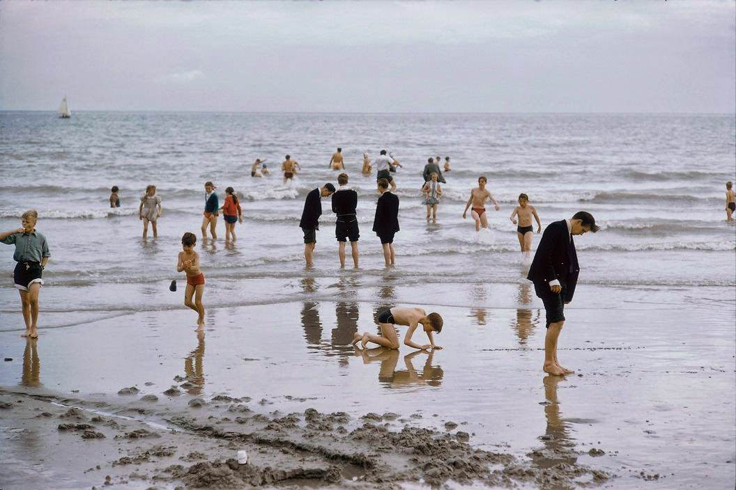 Brighton beach, 1956.