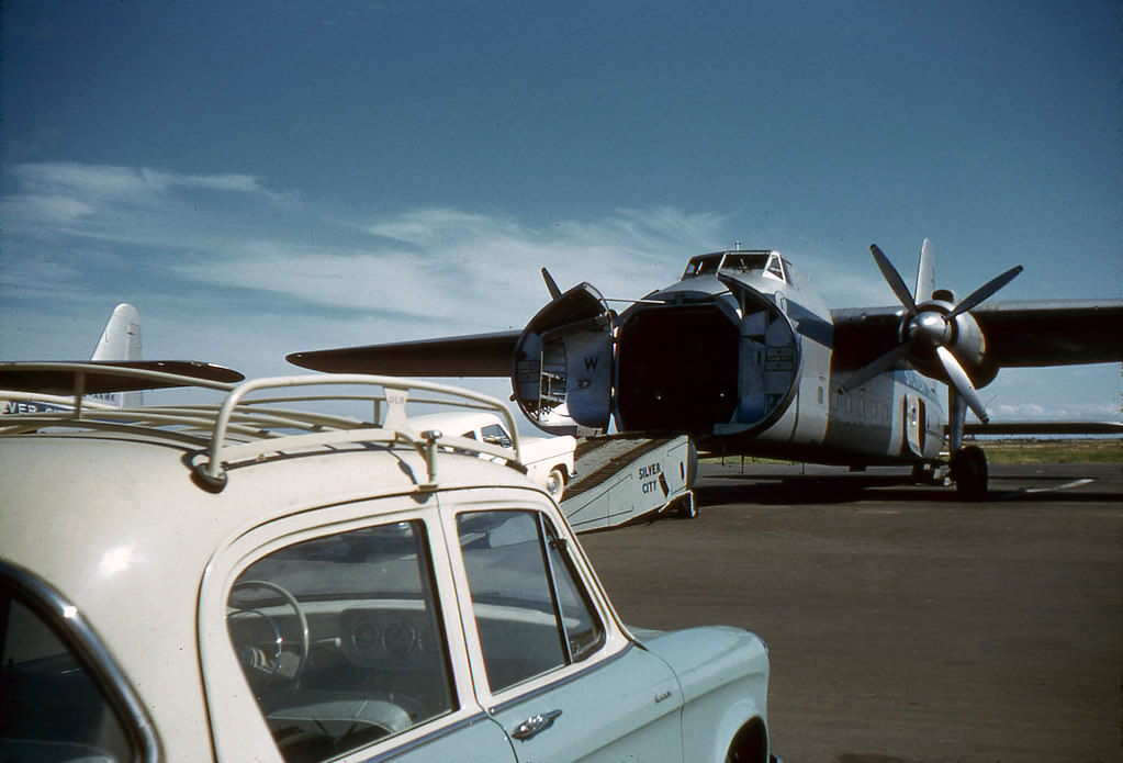 Lydd Ferryfield, 1950s.