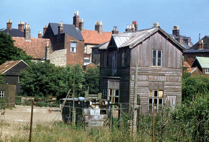 Timber houses in Kessingland, Suffolk
