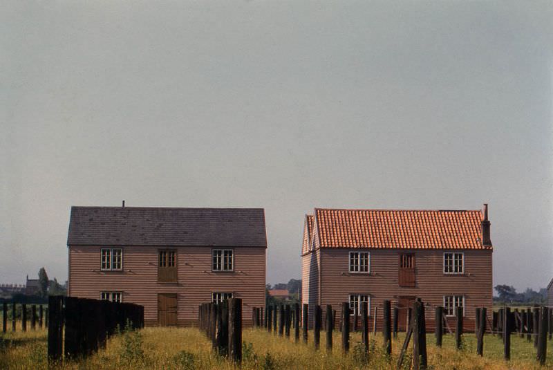 Net sheds, Kessingland, Suffolk