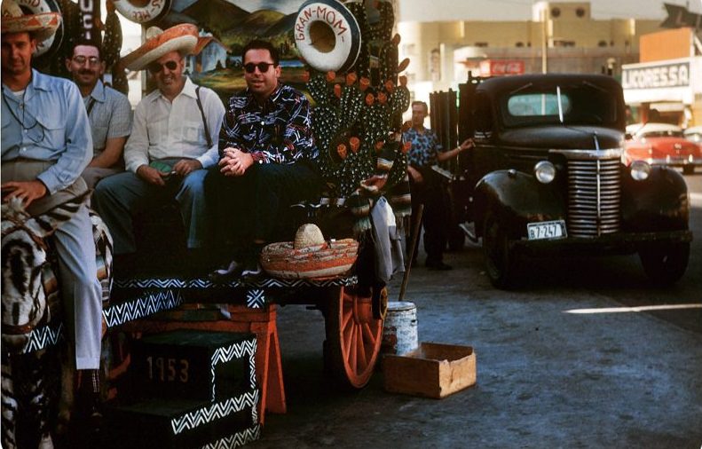 Four amigos, Tijuana, 1953