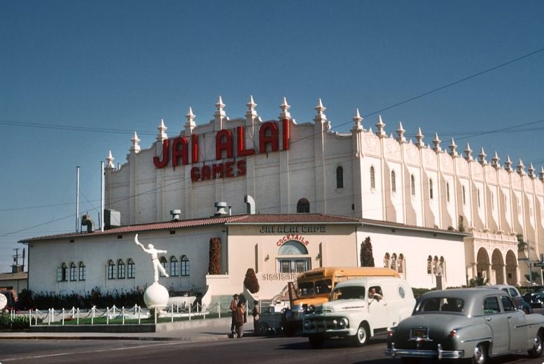 Jai Alai, Tijuana, 1953