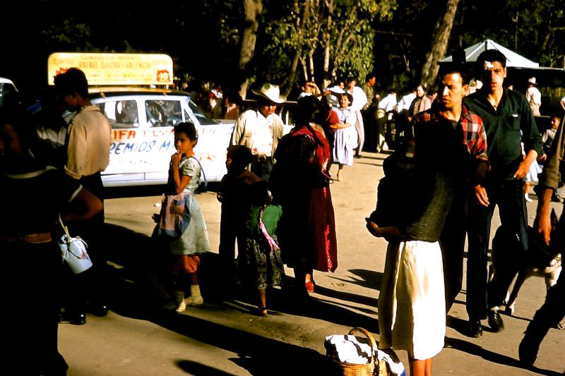 Chapultepec Park. Mexico City, March 1958