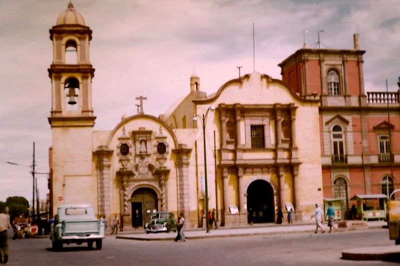 Governor’s Palace, 1770, Plaza de Armas. San Luis Potosí, March 1958
